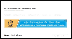 Desktop Screenshot of ncert.net