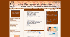 Desktop Screenshot of ncert.nic.in